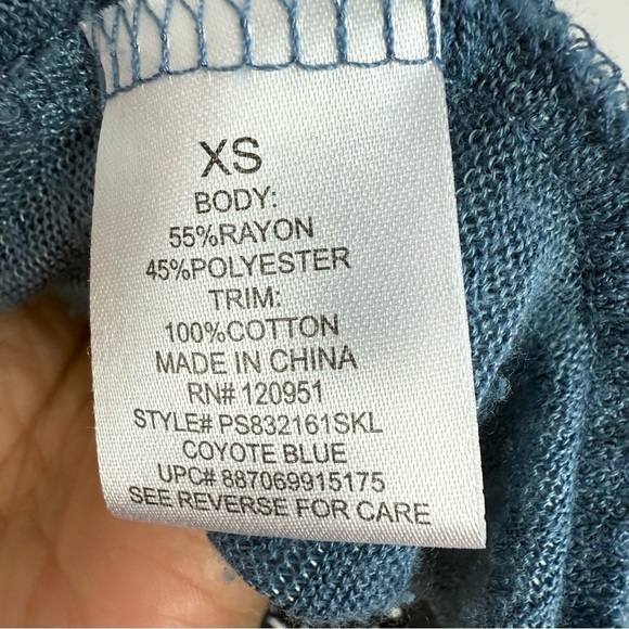 Pink Republic Junior Lace Kimono Cardigan Sweater Size XS - Picture 7 of 12